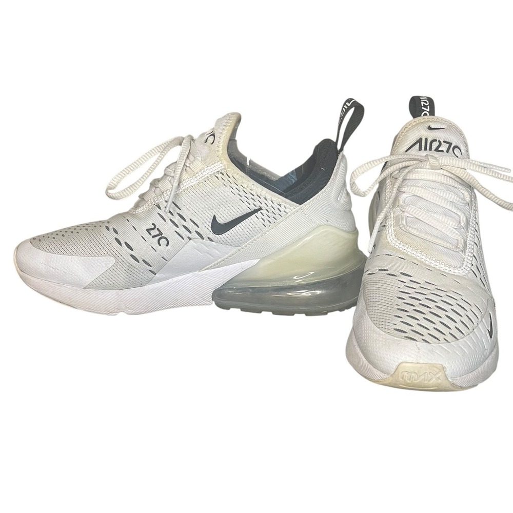 NIKE Air Max 270 White/Black Women's‎ Shoes Size 7.5